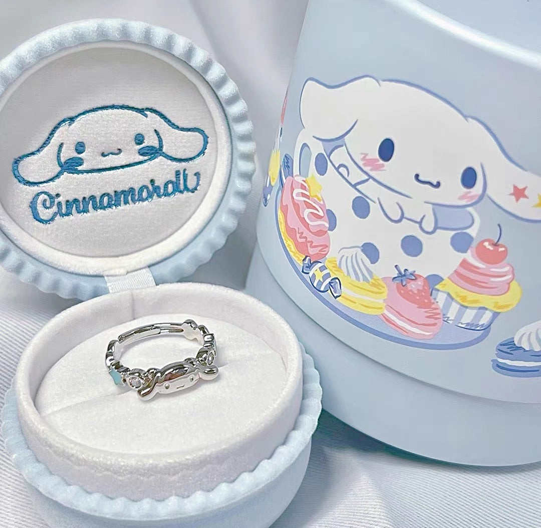 cinnamoroll Ring, Macaroon gift box