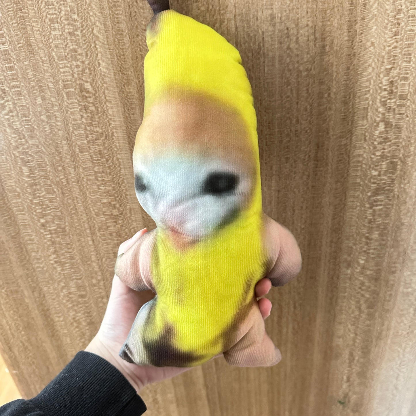 big banana cat plush toy