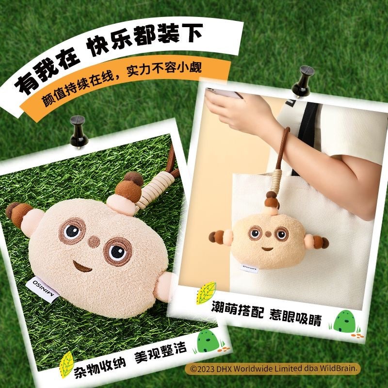 in the night garden makkapakka Coin Purse,Tombliboos Portable Plush Storage Bags Coin Purse Cartoon Plush Doll Toys Pendants