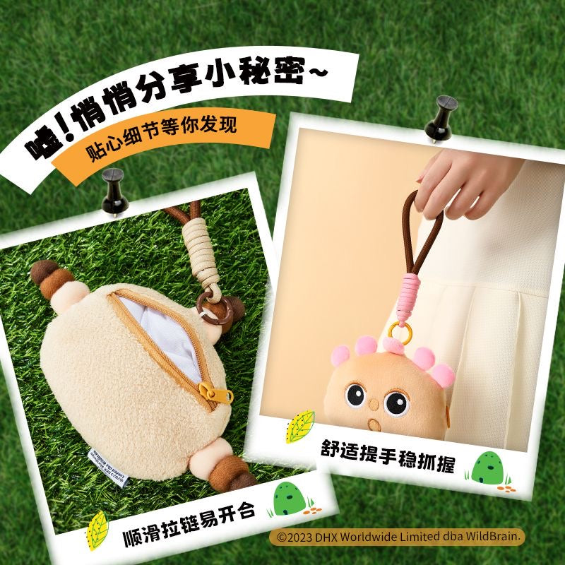 in the night garden makkapakka Coin Purse,Tombliboos Portable Plush Storage Bags Coin Purse Cartoon Plush Doll Toys Pendants