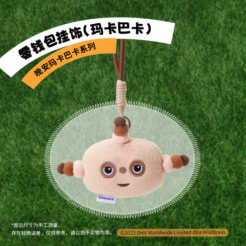 in the night garden makkapakka Coin Purse,Tombliboos Portable Plush Storage Bags Coin Purse Cartoon Plush Doll Toys Pendants