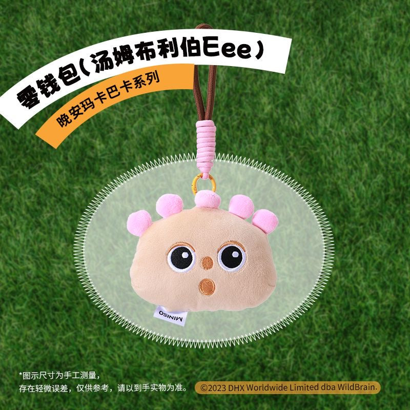 in the night garden makkapakka Coin Purse,Tombliboos Portable Plush Storage Bags Coin Purse Cartoon Plush Doll Toys Pendants
