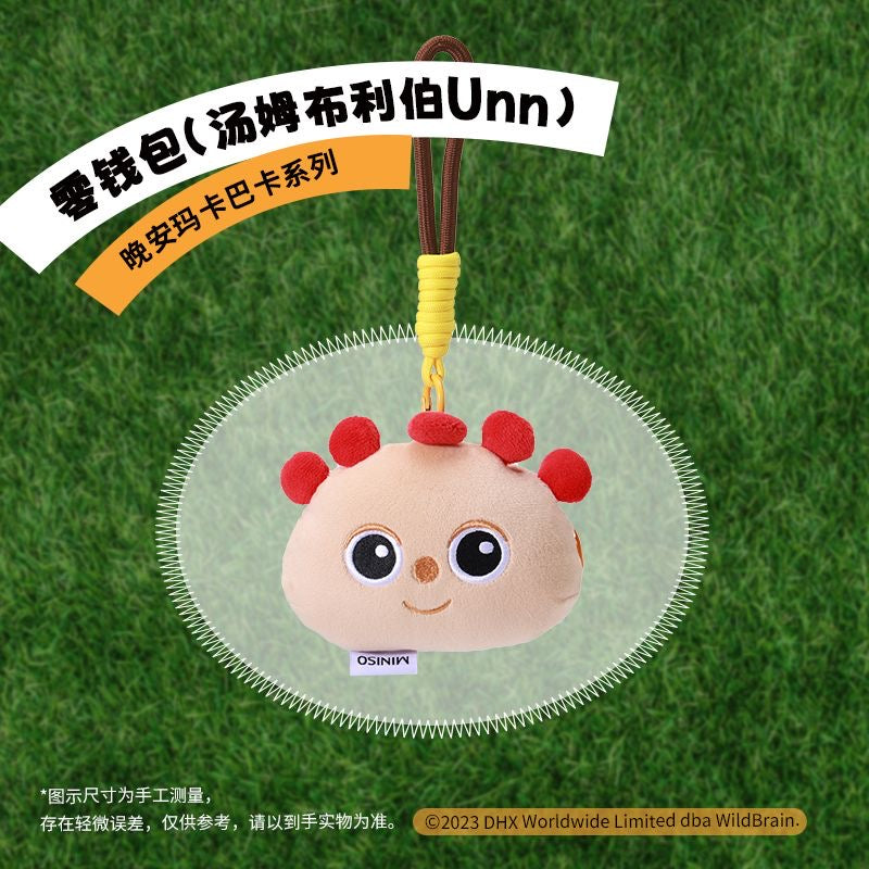 in the night garden makkapakka Coin Purse,Tombliboos Portable Plush Storage Bags Coin Purse Cartoon Plush Doll Toys Pendants