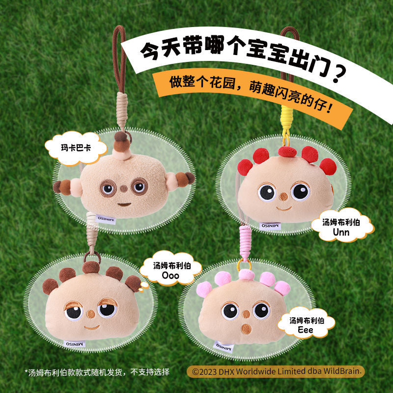 in the night garden makkapakka Coin Purse,Tombliboos Portable Plush Storage Bags Coin Purse Cartoon Plush Doll Toys Pendants
