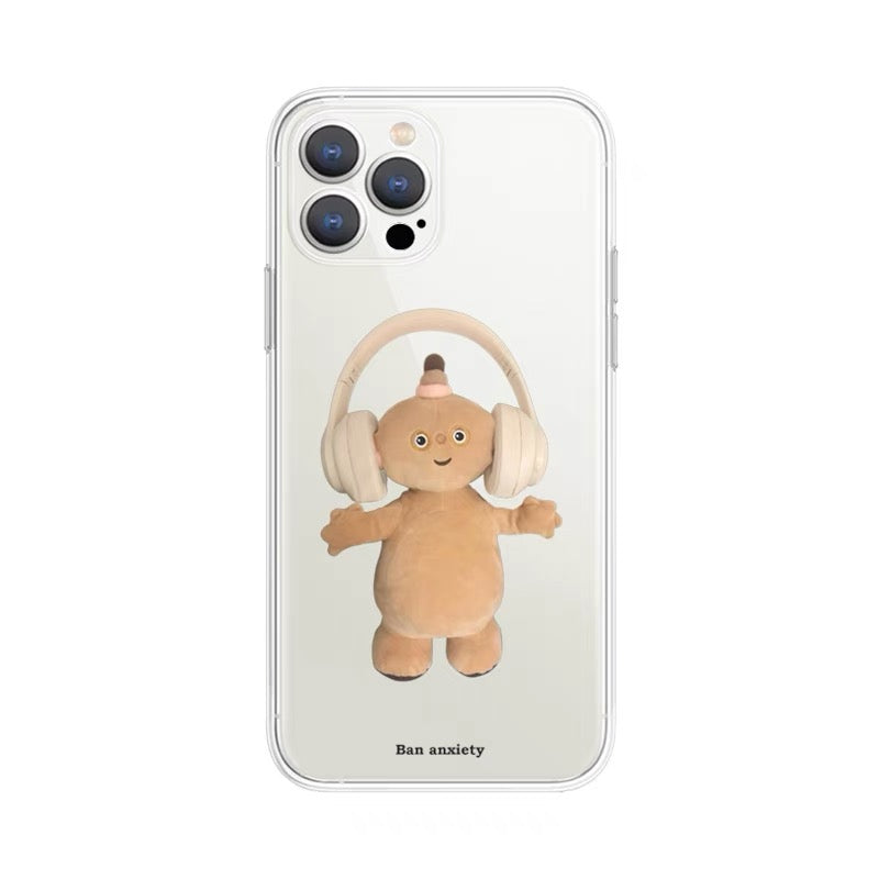makka pakka ban anxiety makkapakka listen music makka pakka Phone Case