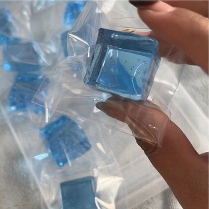 Not For Eating Anxiety Stress Relief Sensory Squishy Toy Simulated Ice Cubes