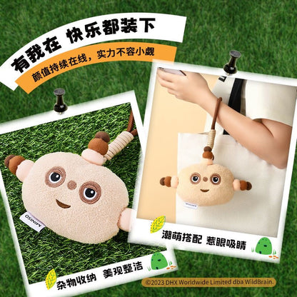 in the night garden makkapakka Coin Purse，Tombliboos Portable Plush Storage Bags Coin Purse Cartoon Plush Doll Toys Pendants