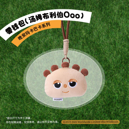 in the night garden makkapakka Coin Purse，Tombliboos Portable Plush Storage Bags Coin Purse Cartoon Plush Doll Toys Pendants