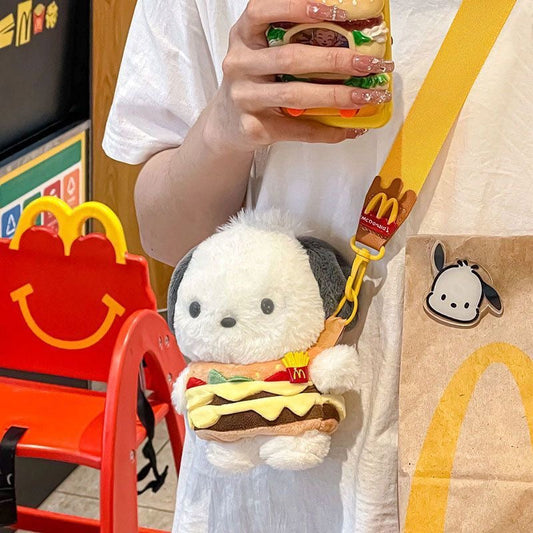 hamburger pochacco bag