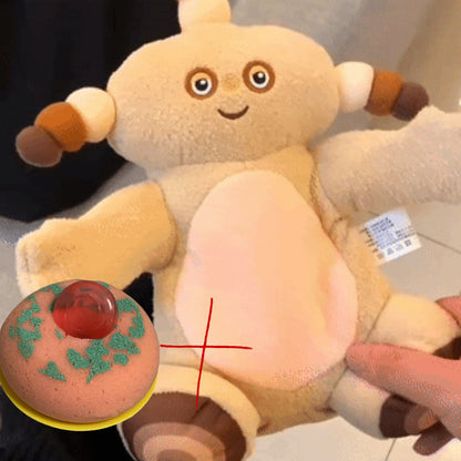 makka pakka Clapping plush sound toy ＋ one makkapakka sponge and soap