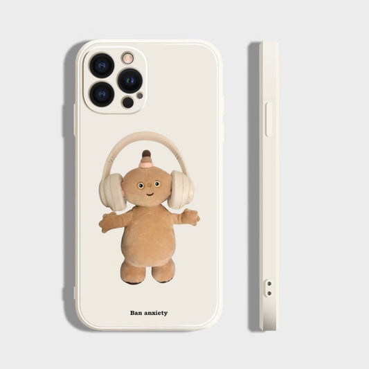 makka pakka ban anxiety makkapakka listen music makka pakka Phone Case