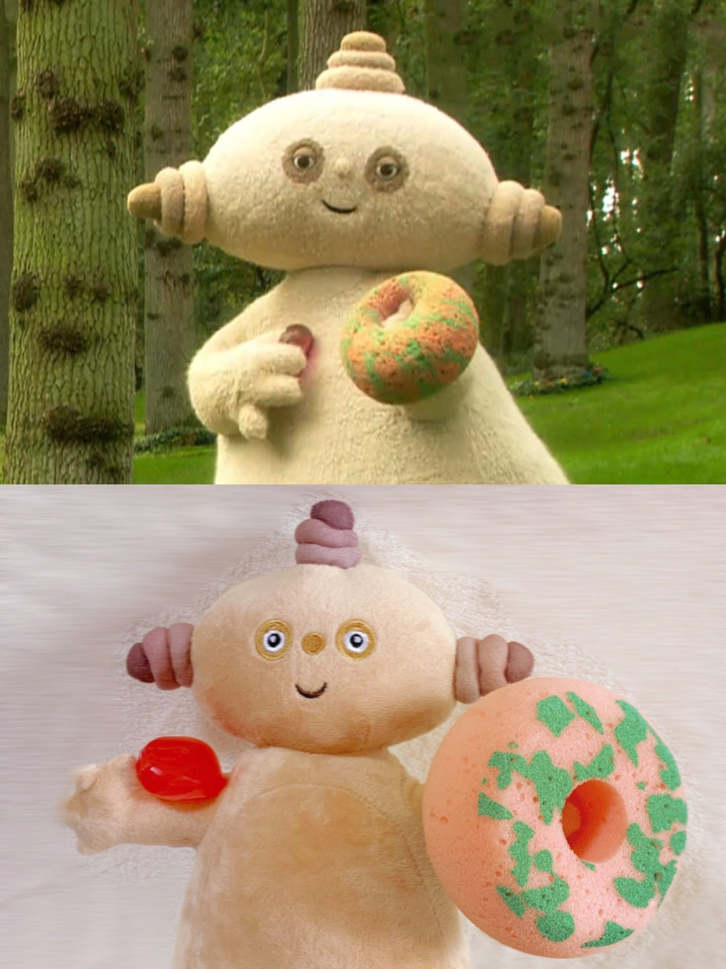 Makka pakka sponge and red soap Bath Toy (Worldwide shipping) - kikigoods